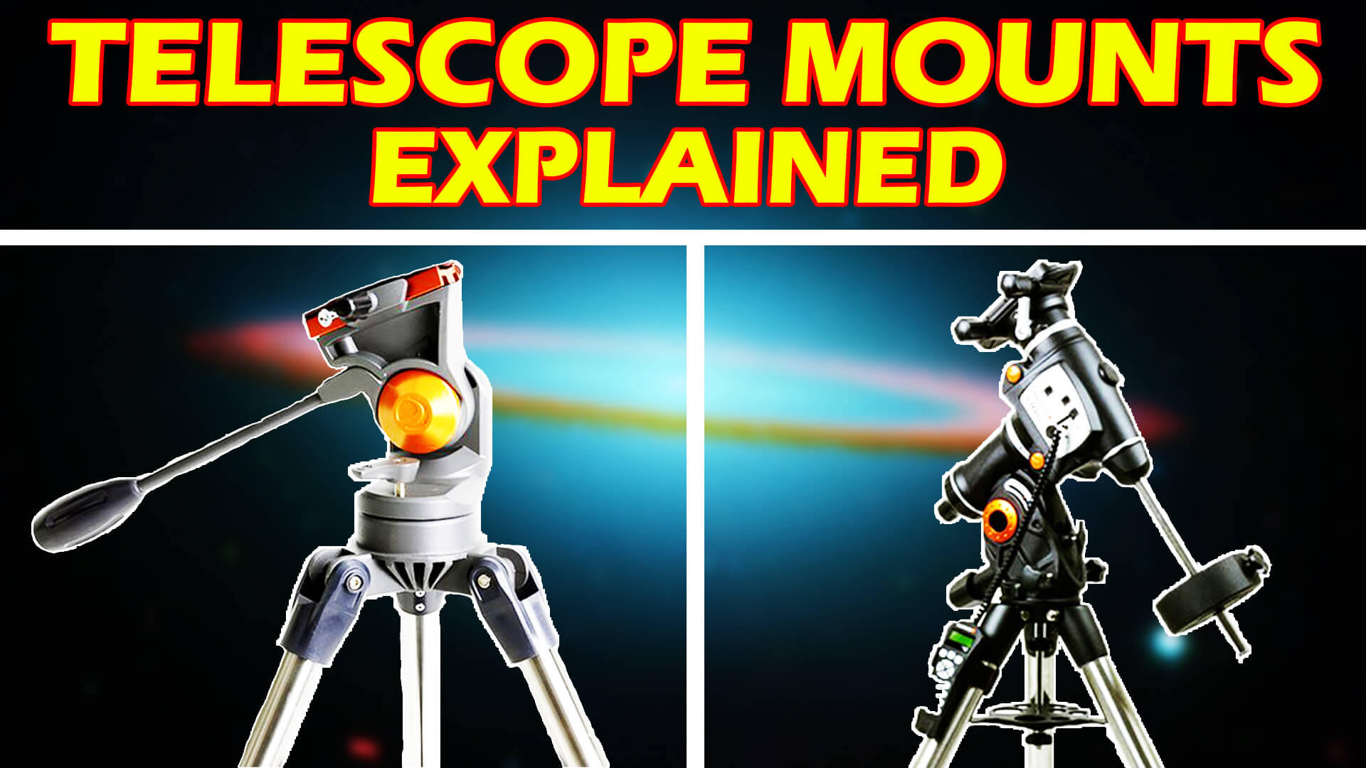 Different types of telescope mounts, Explained. The Alien Tech