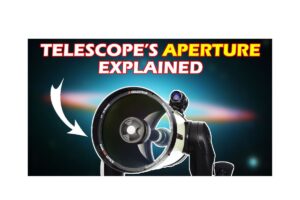 Telescope aperture explained