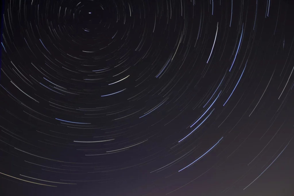 Polaris Star trails