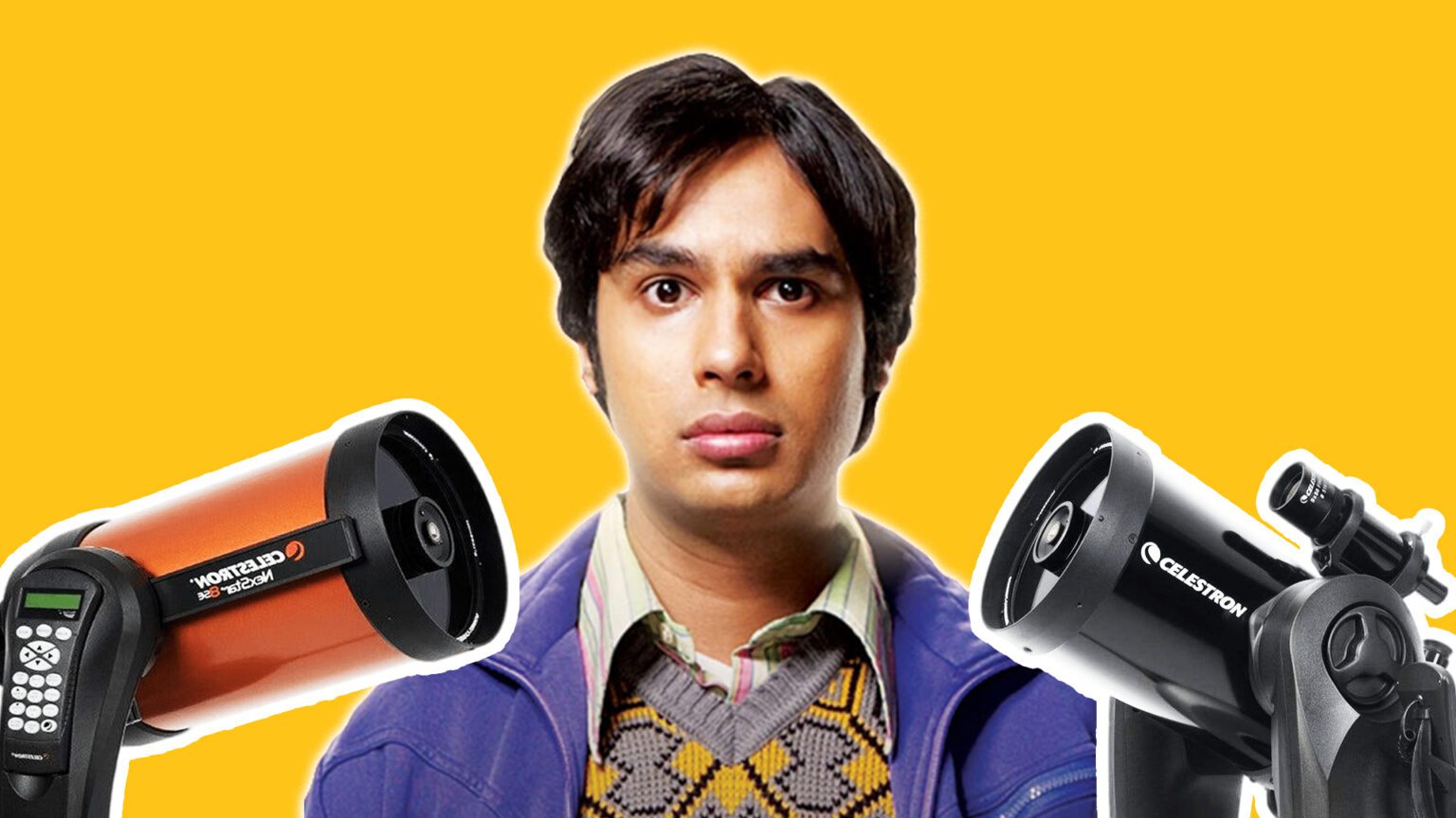 All Telescopes used in The Big Bang Theory The Alien Tech