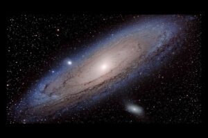 Stars in Andromeda galaxy