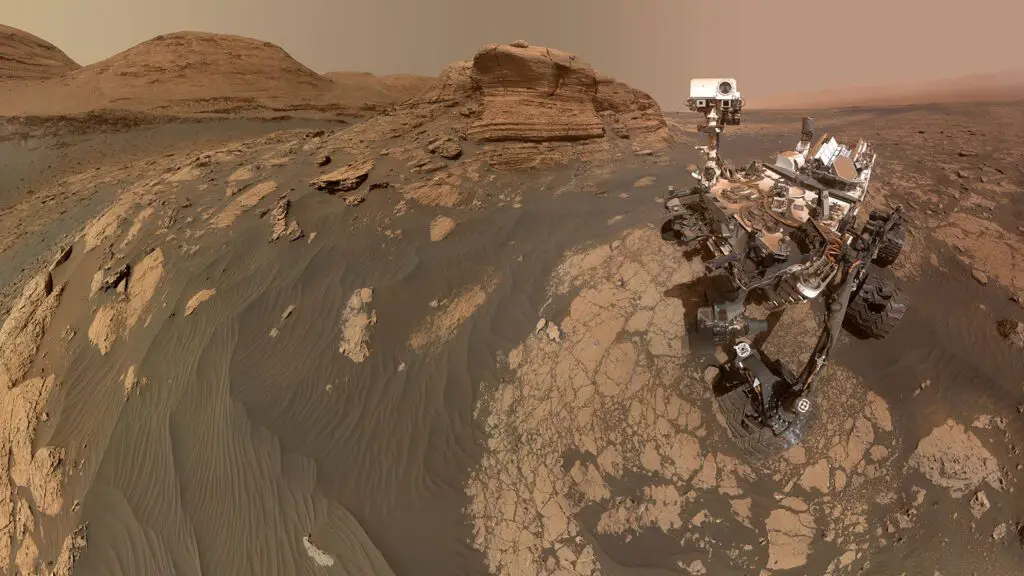 Curiosity Rover Selfie