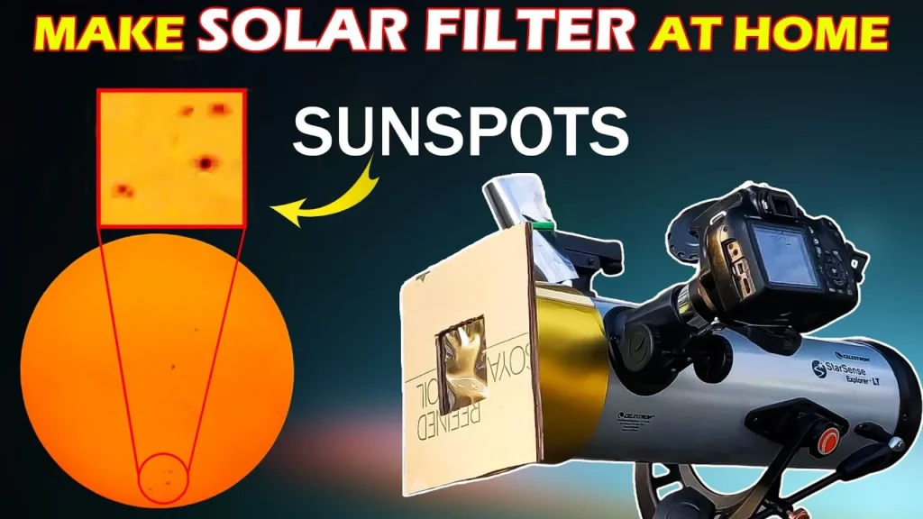 DIY Solar Filter for Telescope